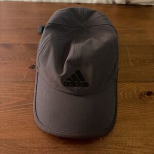Adidas Aero Ready Super Light Hat Cap - Gray - Adjustable  092217